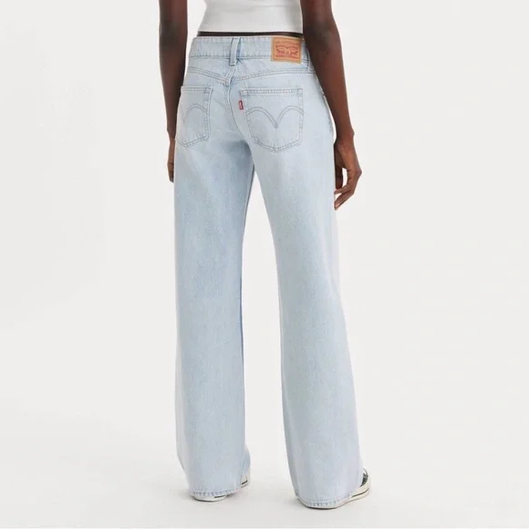 Levi’s Superlow loose Abraided art - Picture 2 of 5